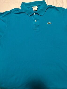 Lacoste Men's Bright Teal Polo Shirt